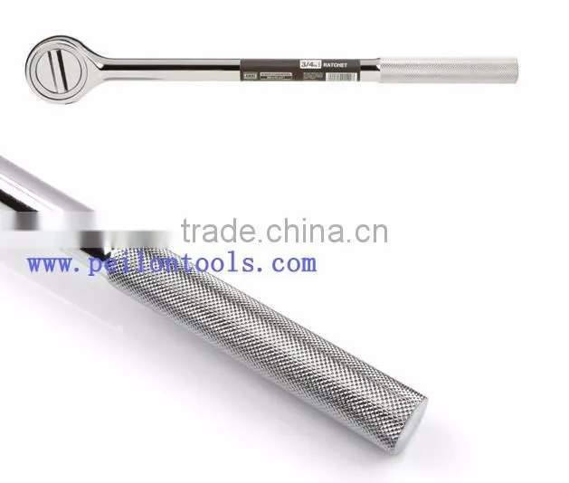 Carbon Steel Handle Wrench 3/4 '' Drive x 17'' Round Head Ratchet Combination wrench