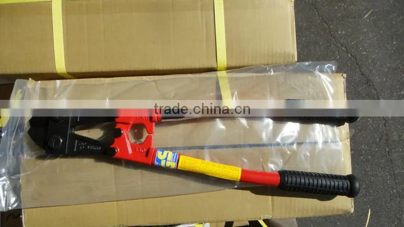 CR-V bend nose bolt clippers,bolt clipper with tubular handle,long handle bolt cutter