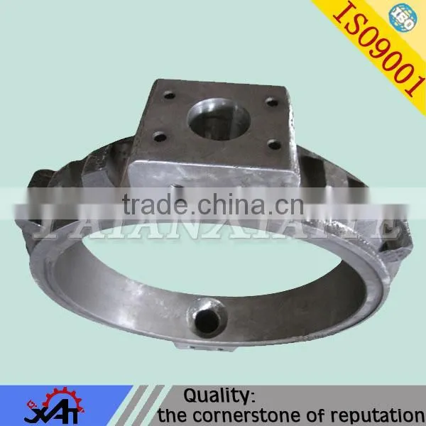 cast steel valve body/valve parts castingsodium silicate-bonded sand casting is used for pipeline valves