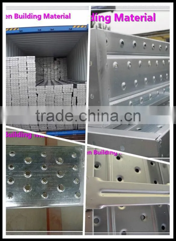 Steel reliable scaffolding diagonal brace end of construction