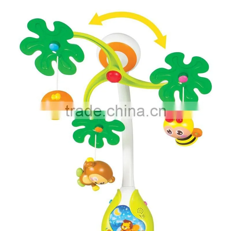 Dongguan OEM Musical Mobile Baby Musical bed Hanging Toys