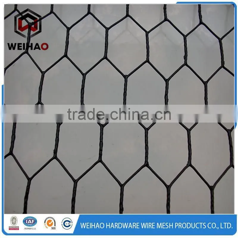 Galvanized/pvc Coated Hexagonal Gabion Wire Mesh Netting