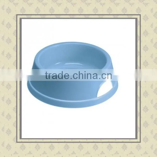 custom new design plastic dog bowl plastic pet product for 2015