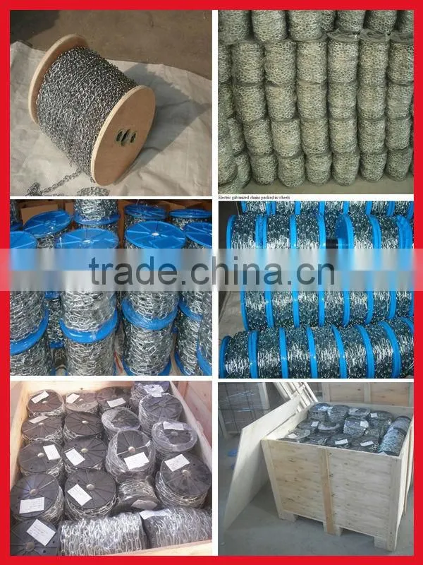 SUS304/316 Stainless Steel Welded Standard Link Chain