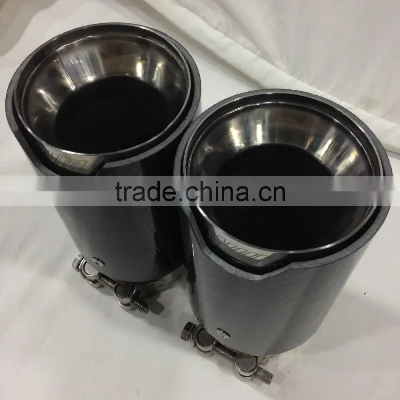 Auto parts ///M carbon fiber exhaust tip