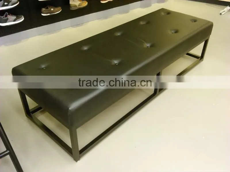 High Quality Black Color Long Sofa Chair