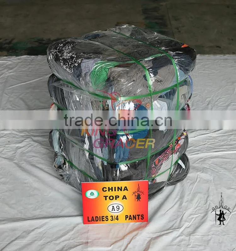 bulk export recycling bundle bales used clothing hot sale in india