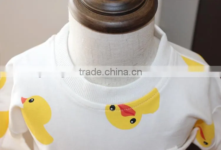 2015 hot sell 100% cotton long sleeves pullover children's hoodies