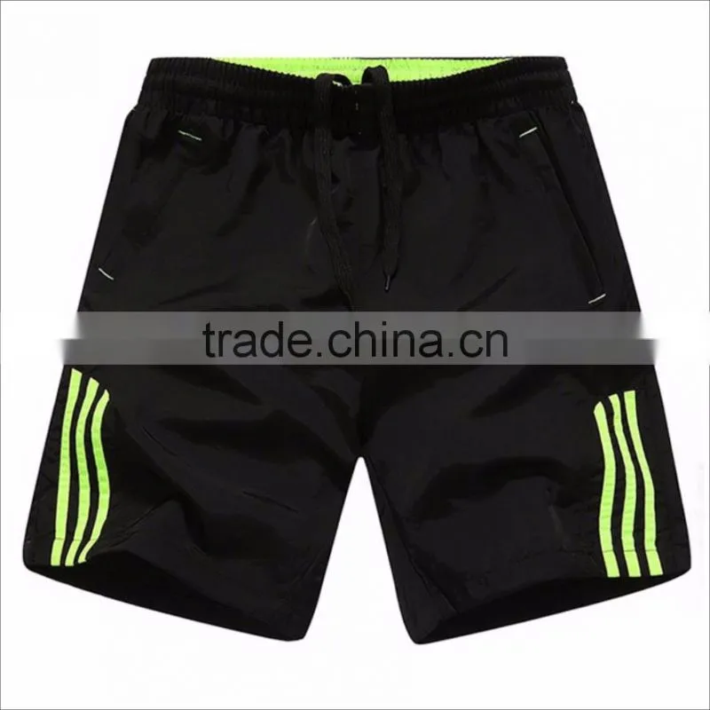 Men Neon Light Weight Fitted Sportswear Tennis Shorts