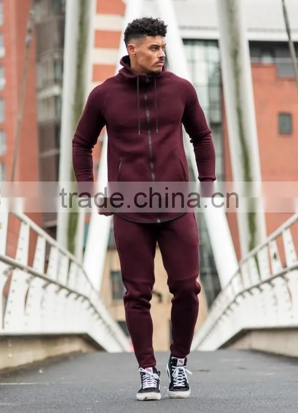 New arrival high quality tracksuit curved hem tracksuit