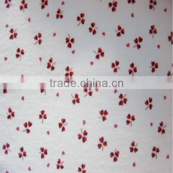 Flame retardant cotton flannel fabric