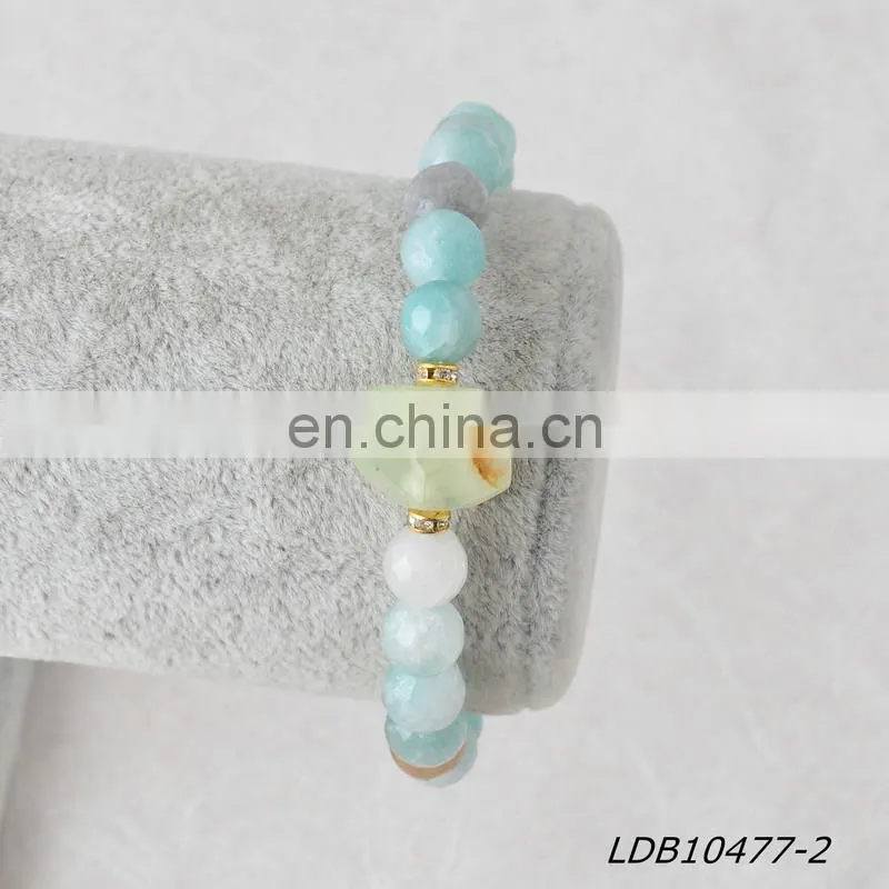 Elastic Stretch Semi-precious Stone Bracelets
