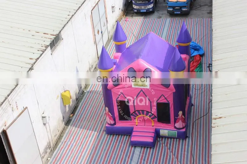 Sale Cheap Inflatable bounce house bounce casle 13ft pink princess bouncy castle with price