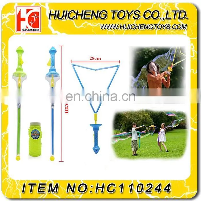 Magic multifunction soap bubble wand toys colorful 46cm sand shovel beach set EN71