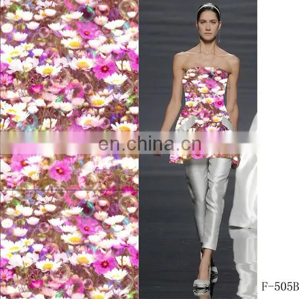 100%Printed Viscose Fabric For Dress/ Printed Rayon fabric