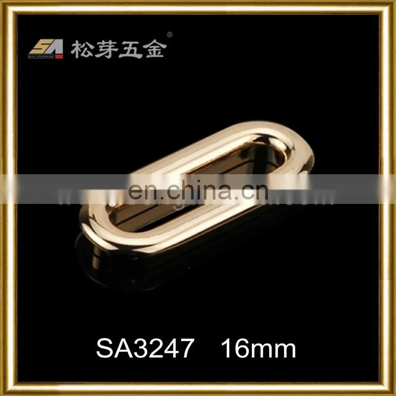 High quality zinc alloy snap fastener oval eyelets,16mm eyelets