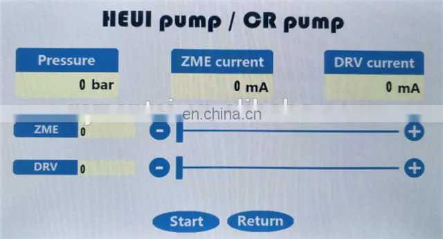 High Quality HW320D Pump Tester Can Test HEUI Pump/Common Rail Pump