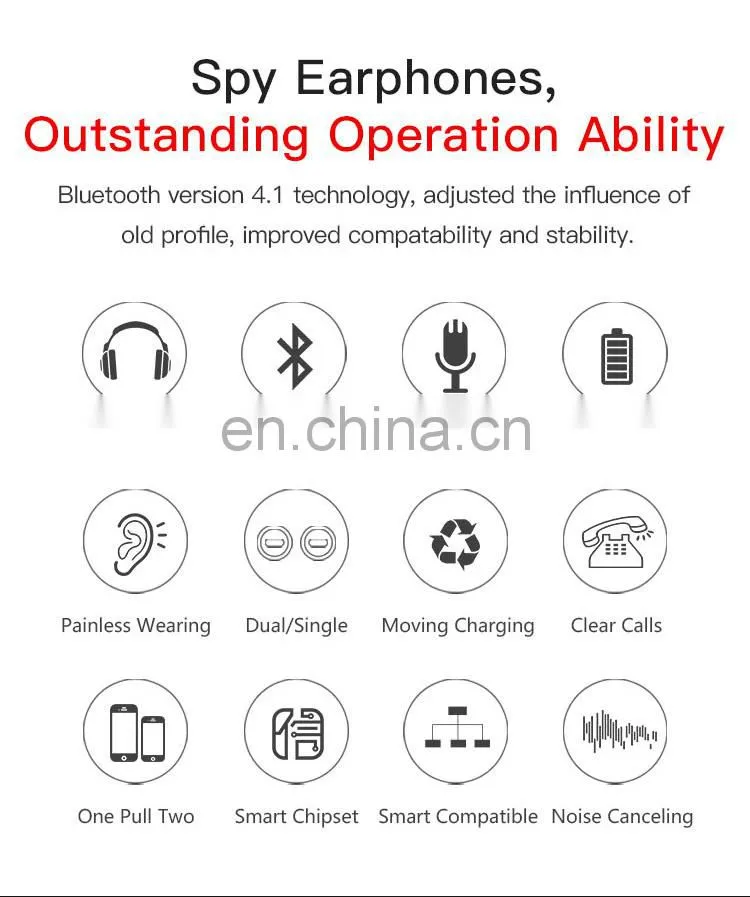 Fei Xin 2021 Earphones Headphones Headsets Earphone Wireless With Charging Compartment New Wireless Headphones
