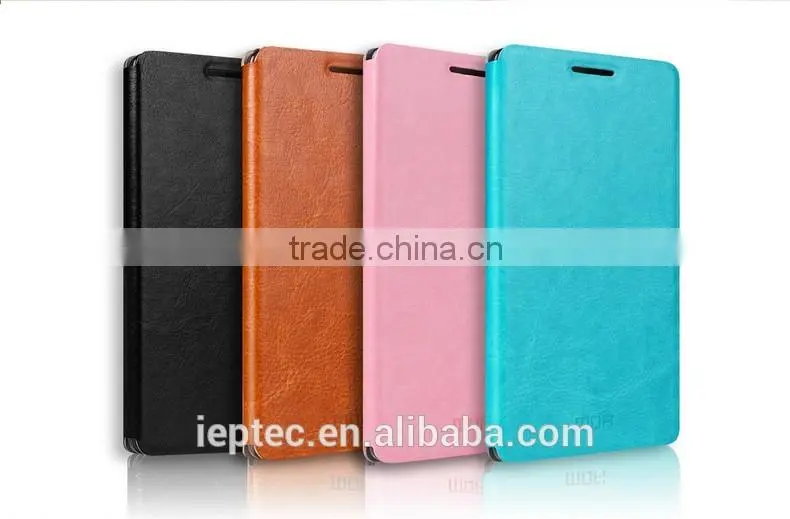 2016 New Arrival! MOFi Case for ZTE Axon Mini, Mobile Phone Coque Leather Back Cover Housing for ZTE Axon Mini