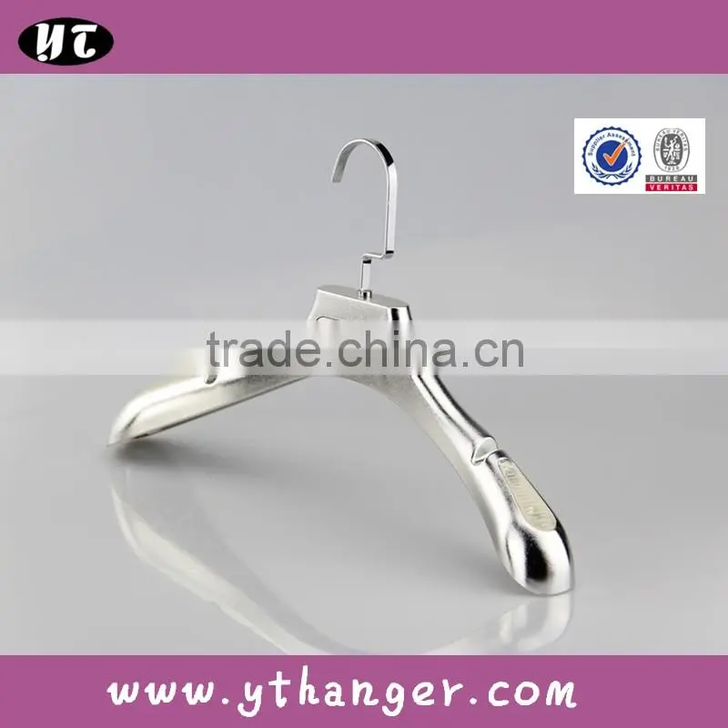 HA6959 notched plastic shirt hanger rose gold coat hangers