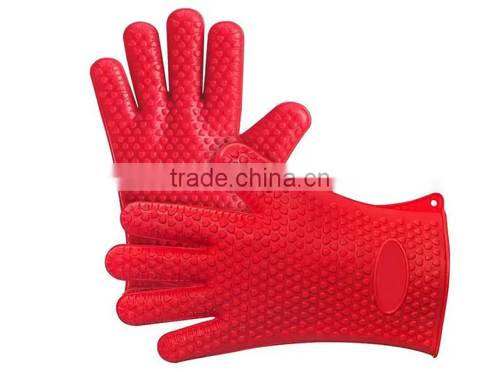 Silicone Heat-resistant Grilling Oven Baking Gloves