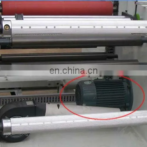 Automatic non woven fabric slitting and rewinding machine