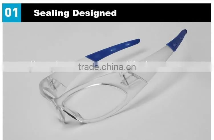 New design clear lab safety glasses with good price PC safety glasses nice ce en166f safety glasses goggles
