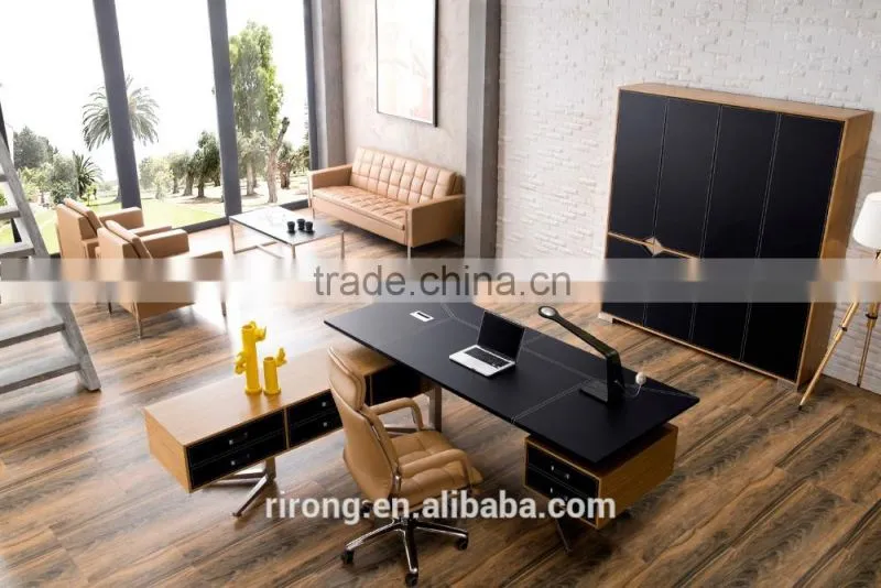 A859 reclining leather executive chair
