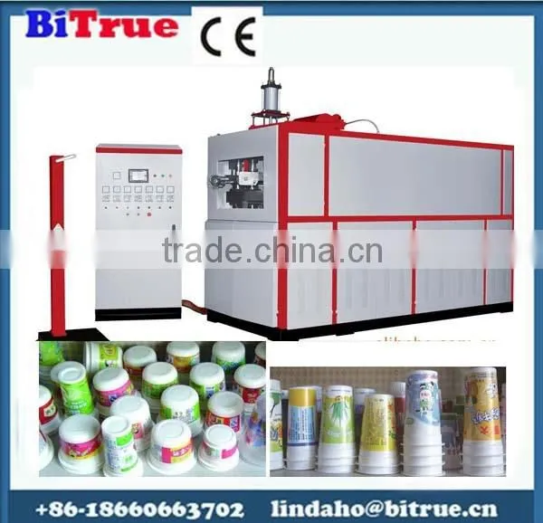 plastic cup thermoforming machine
