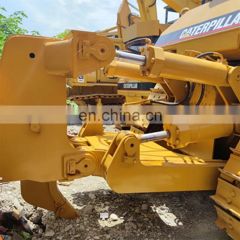 Second hand Japan CAT road construction machine Caterpillar D9R crawler bulldozer in Shanghai China