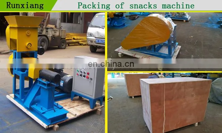 Puffed Corn Long Stick Snacks Food Extruder Puffed Corn Making Machine Price