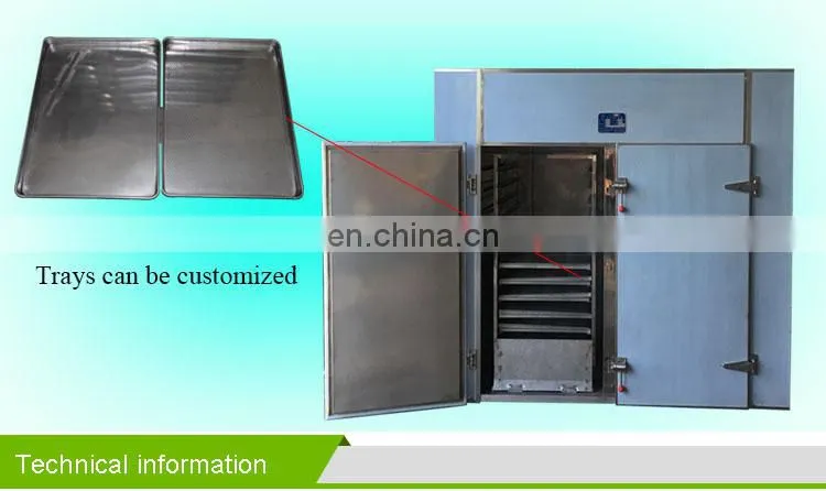 Automatic Onion Coconut Copra Grain Fruit Food Dryer Drying Machine
