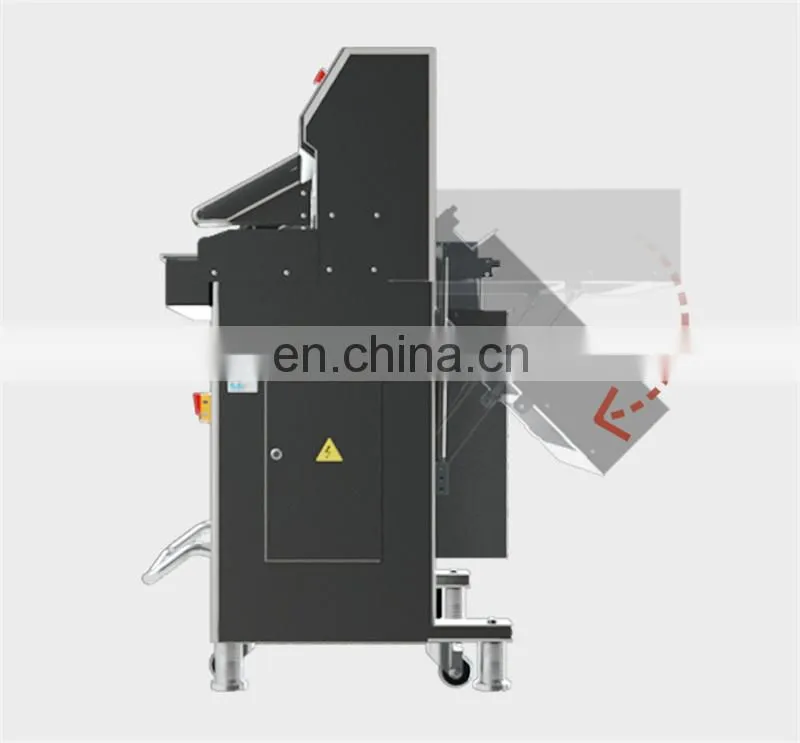 GC720HL POLAR card board guillotine paper cutter trimmer machine with side table and floating balls beads