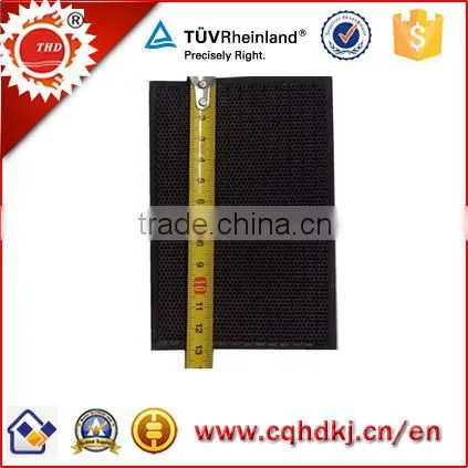 Infrared honeycomb ceramic plate for burner