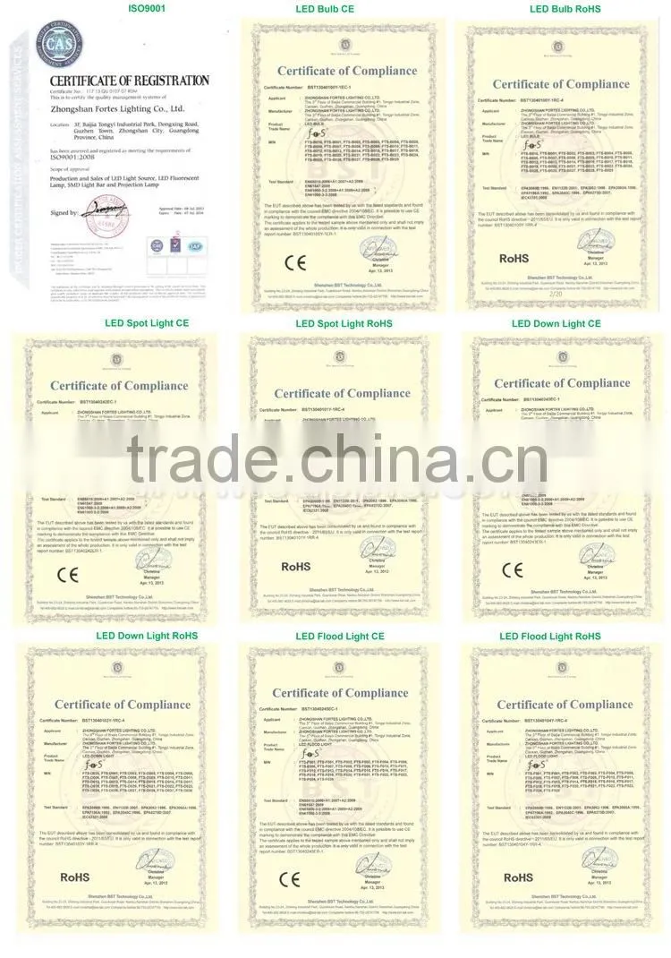 Super Market High Quality Whit 5W/7W/9W/12W PP Material LED bulb