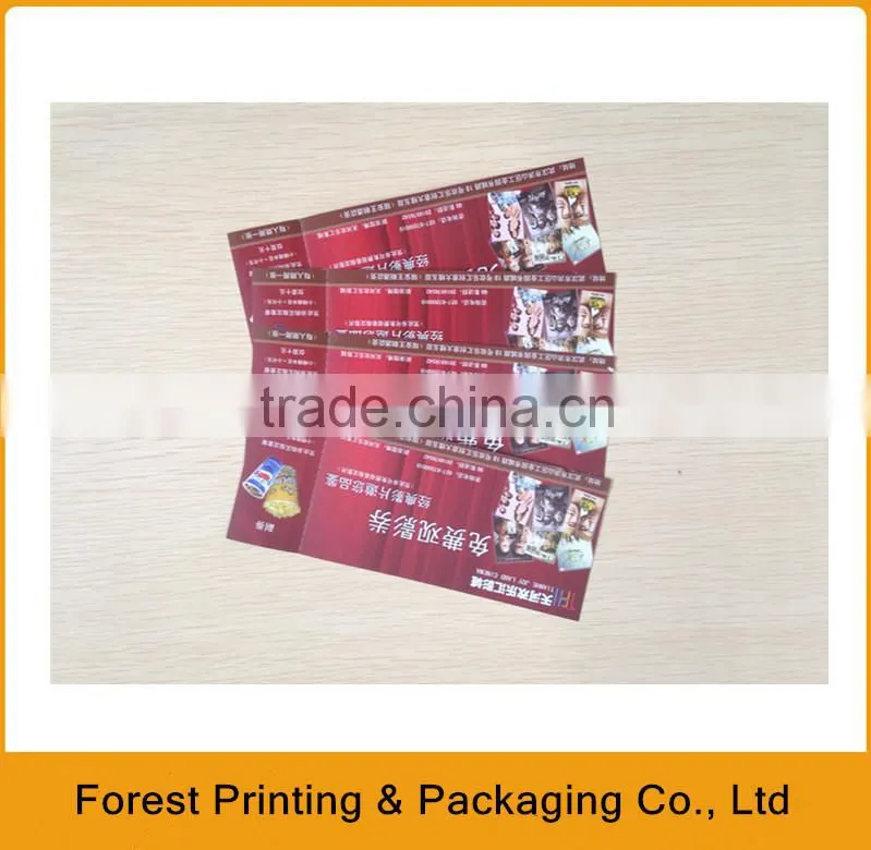 Fanfold arcade ticket machine,fanfold arcade ticket printing
