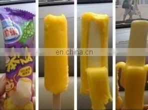 Factory Industrial Automatic Stick ice cream production line ice lollipop popsicle making machine
