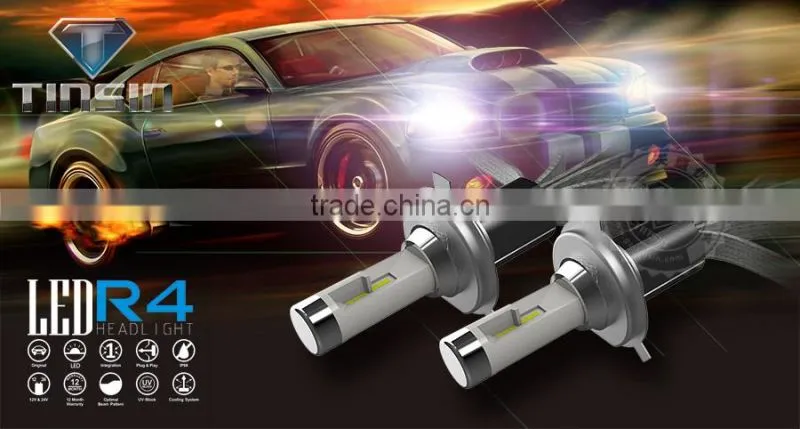 2016 super brightness high power R4 led car headlight from manufacturer