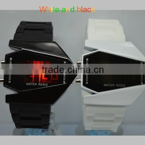 Fly design alarm clock stop watch smart led watch