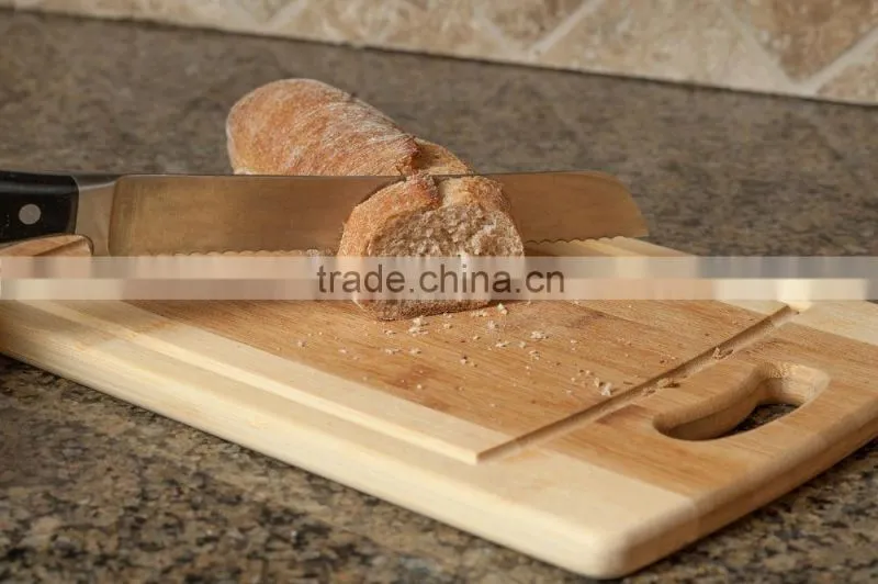 High-grade wooden cutting board for food