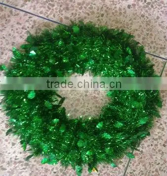 Tinsel Holographic Wreaths