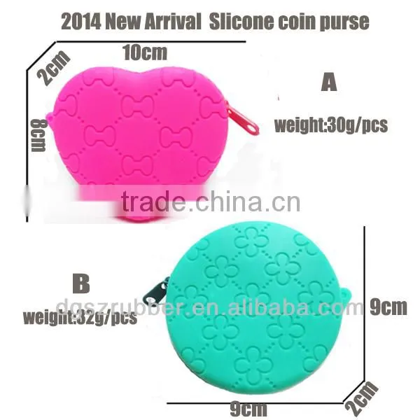 2014 best selling aks sex silicon key wallet
