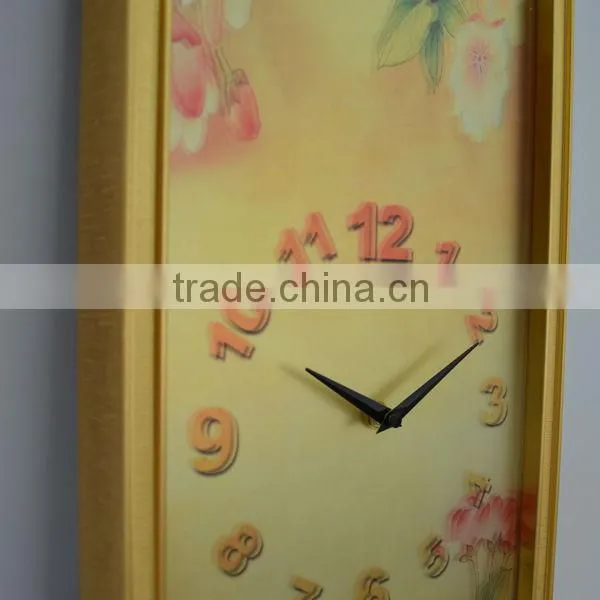 luxury handcraft decoration wall clock