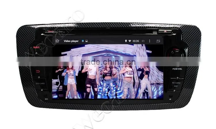 Wecaro WC-SI7004 Android 4.4.4 car stereo 2 din car multimedia system for seat ibiza 2013 stereo mirror link 2009-2013
