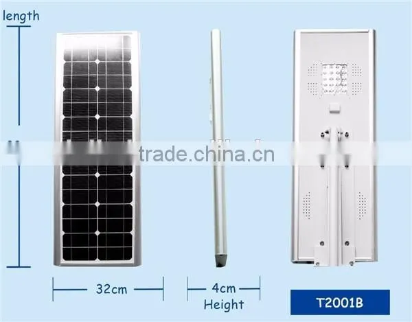 best design integrated smart 50w outdoor ip65 bridgelux cob solar led street