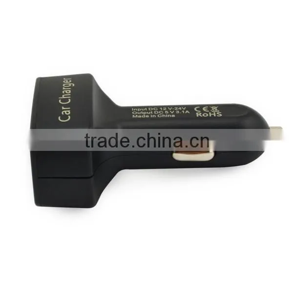 wireless charger car can charge for smartphone ,psp,gprs,with 2 USB output