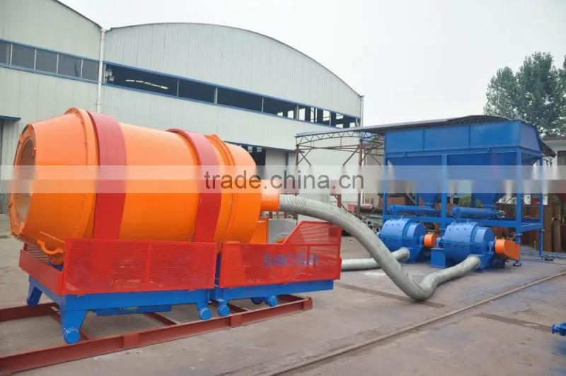 MFR80 pulverized coal fired burner used for asphalt plant