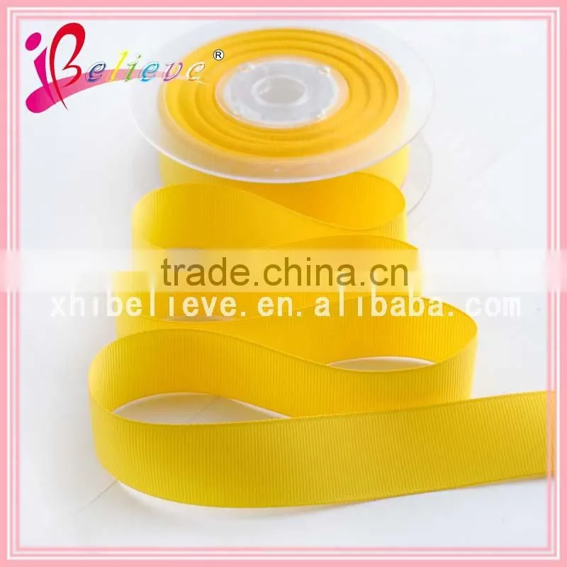Wholesale hot sale competitive price grosgrain environmental ribbon