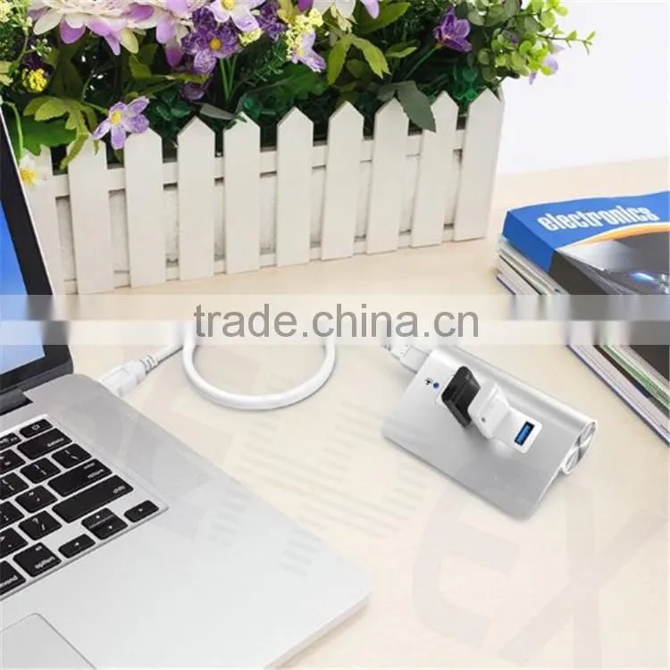 Hot Sale Aluminum Type C Hub Adapter with 5 Ports