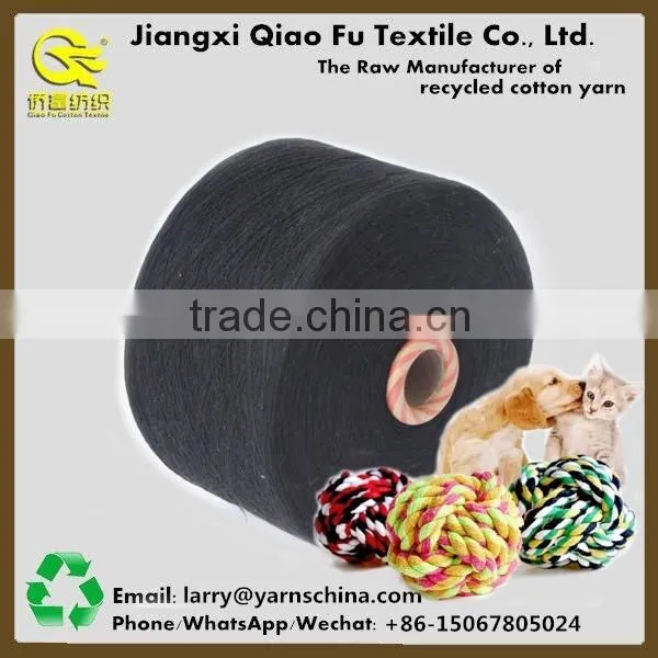 Open Spinning Cotton Yarn,Carded Cotton Polyester Blended Yarn Knitting Pet Toy